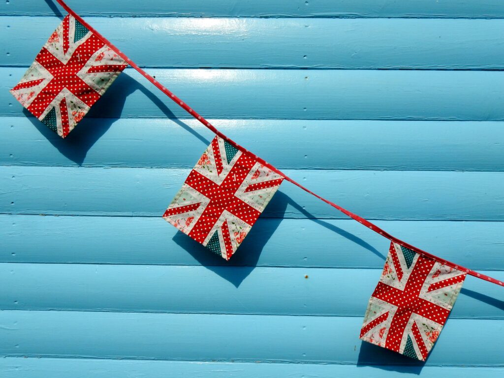 Union jack bunting