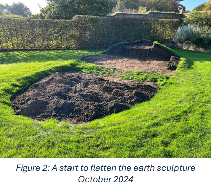 Markshall - Flattening the Earth Sculpture - October 2024